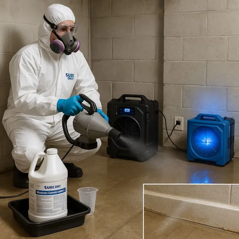 Sanitization and Odor Removal process in Clarinda, IA