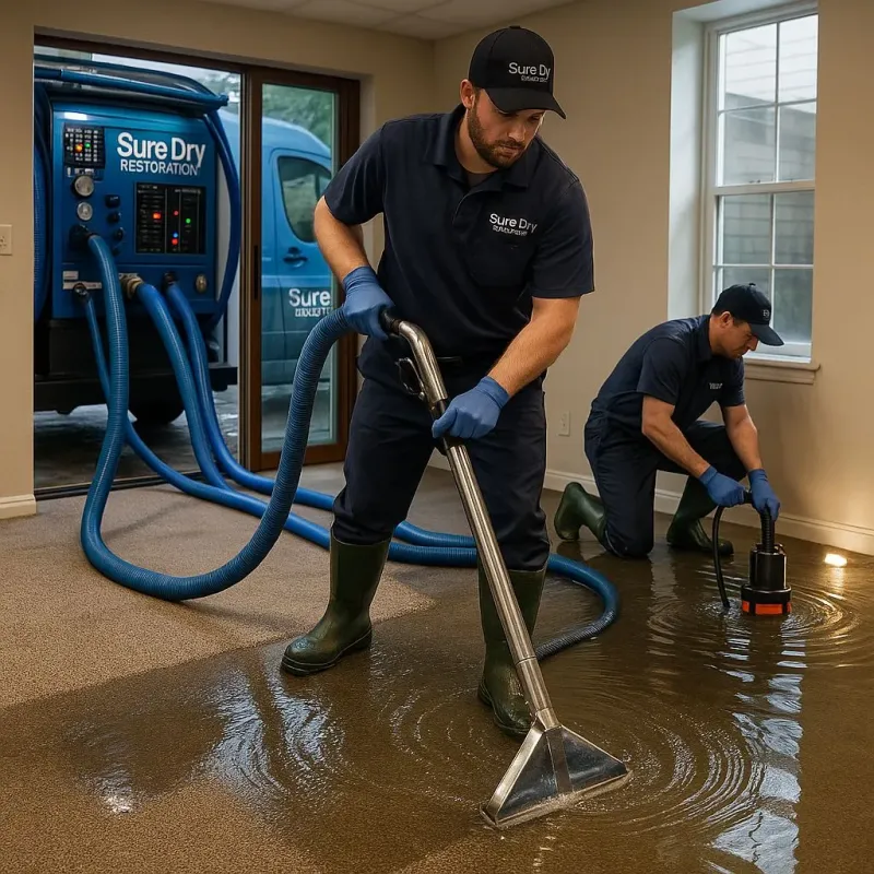 Water Extraction and Removal process in Clarinda, IA